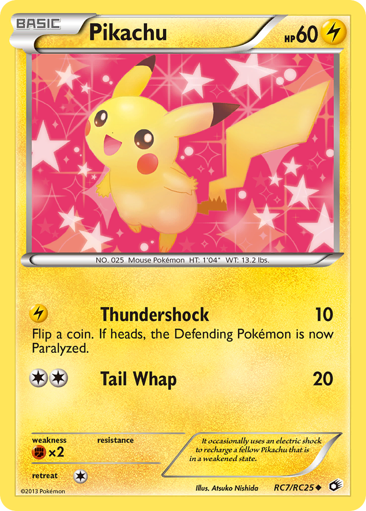 Pikachu (RC7/RC25) [Black & White: Legendary Treasures] | L.A. Mood Comics and Games