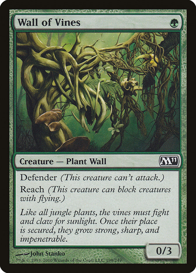 Wall of Vines [Magic 2011] | L.A. Mood Comics and Games