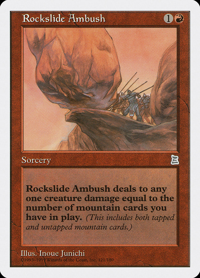 Rockslide Ambush [Portal Three Kingdoms] | L.A. Mood Comics and Games