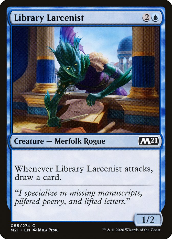 Library Larcenist [Core Set 2021] | L.A. Mood Comics and Games