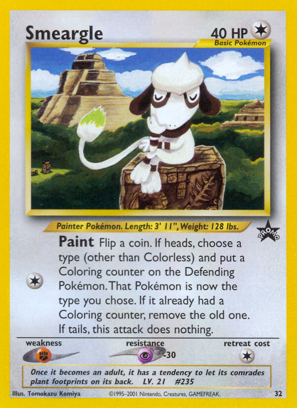 Smeargle (32) [Wizards of the Coast: Black Star Promos] | L.A. Mood Comics and Games