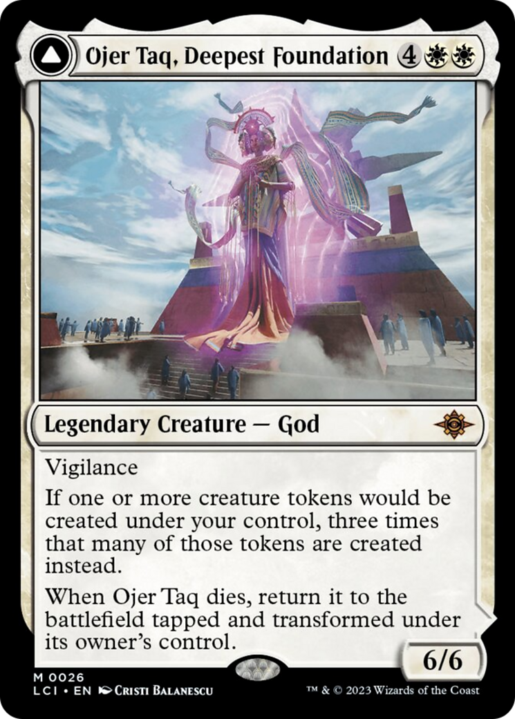 Ojer Taq, Deepest Foundation // Temple of Civilization [The Lost Caverns of Ixalan] | L.A. Mood Comics and Games