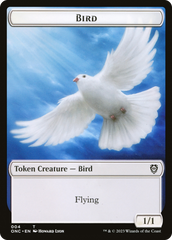 Bird // Cat Double-Sided Token [Phyrexia: All Will Be One Commander Tokens] | L.A. Mood Comics and Games