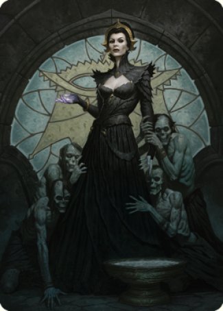 Liliana of the Veil Art Card [Dominaria United Art Series] | L.A. Mood Comics and Games