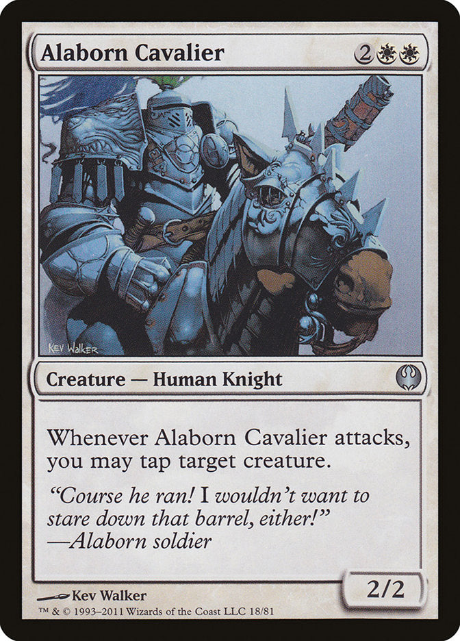 Alaborn Cavalier [Duel Decks: Knights vs. Dragons] | L.A. Mood Comics and Games