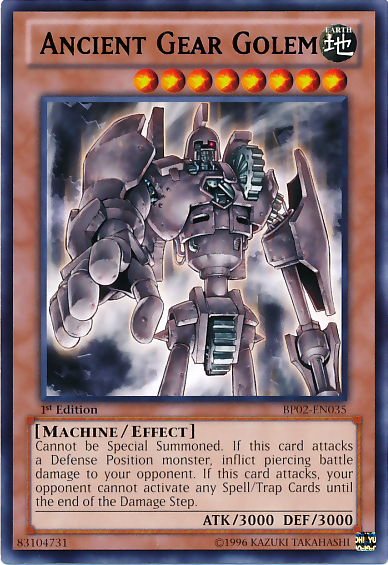 Ancient Gear Golem [BP02-EN035] Mosaic Rare | L.A. Mood Comics and Games