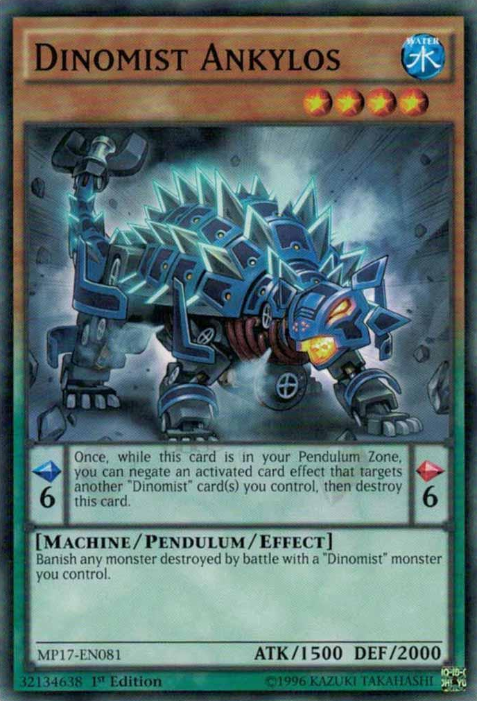 Dinomist Ankylos [MP17-EN081] Common | L.A. Mood Comics and Games