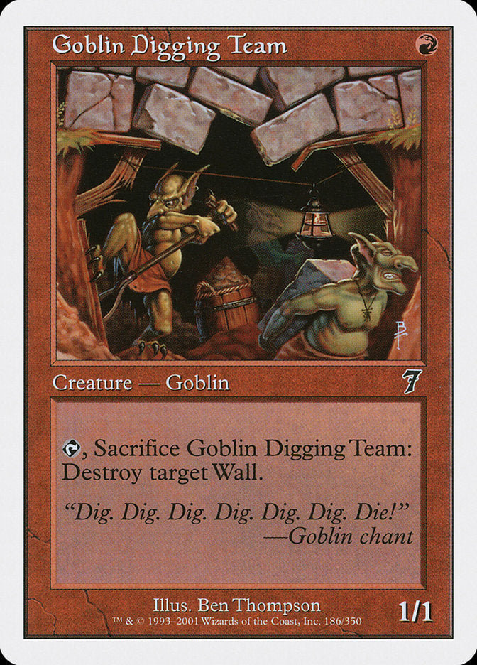 Goblin Digging Team [Seventh Edition] | L.A. Mood Comics and Games
