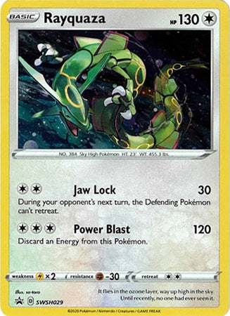 Rayquaza (SWSH029) [Sword & Shield: Black Star Promos] | L.A. Mood Comics and Games