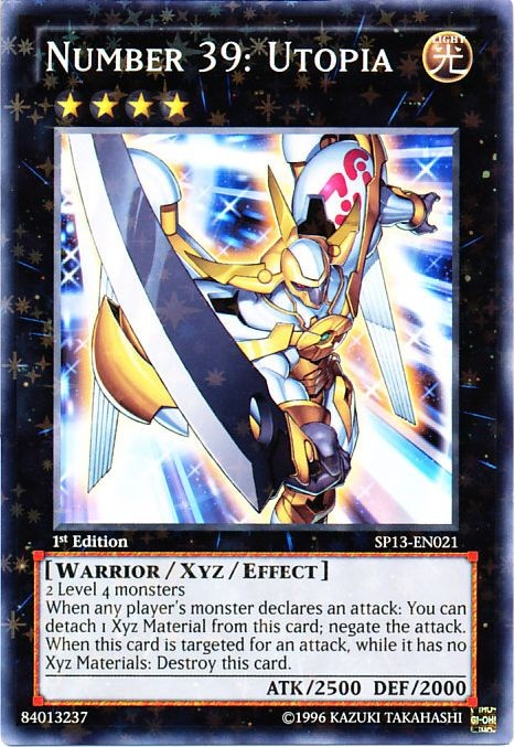 Number 39: Utopia [SP13-EN021] Starfoil Rare | L.A. Mood Comics and Games