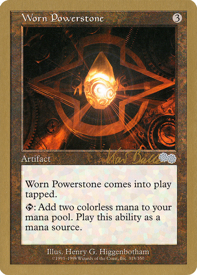 Worn Powerstone (Kai Budde) [World Championship Decks 1999] | L.A. Mood Comics and Games