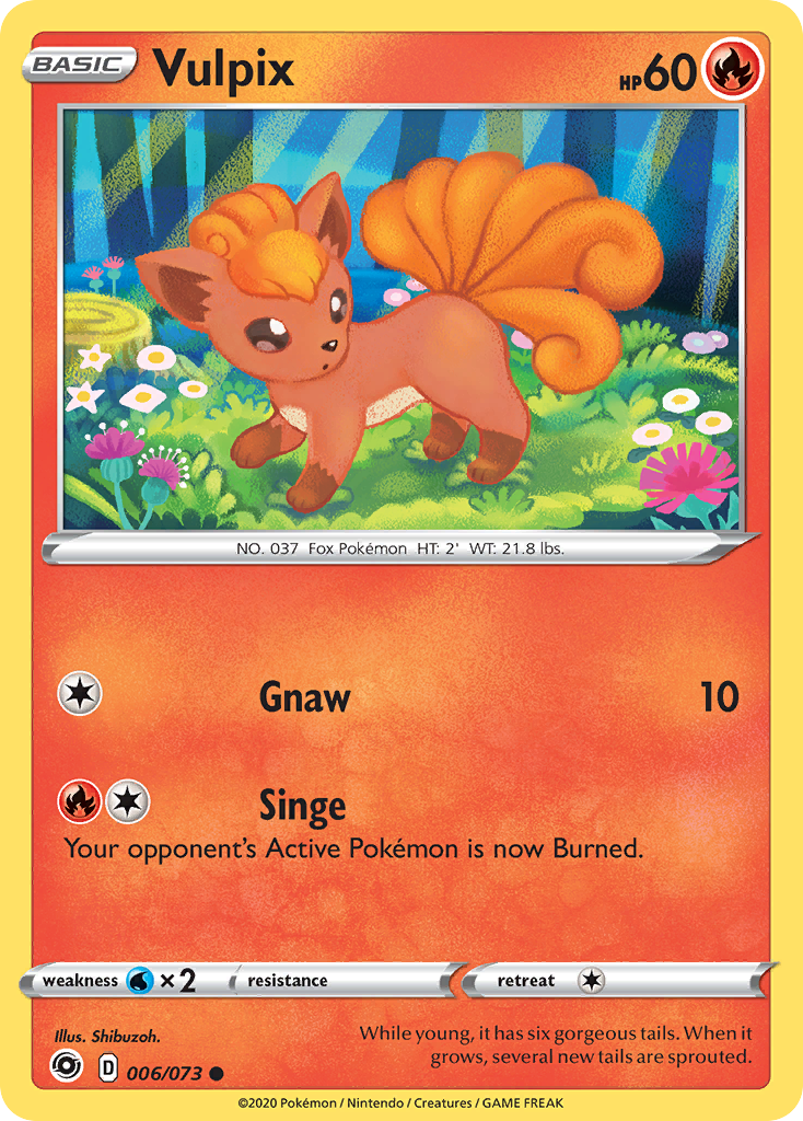 Vulpix (006/073) [Sword & Shield: Champion's Path] | L.A. Mood Comics and Games