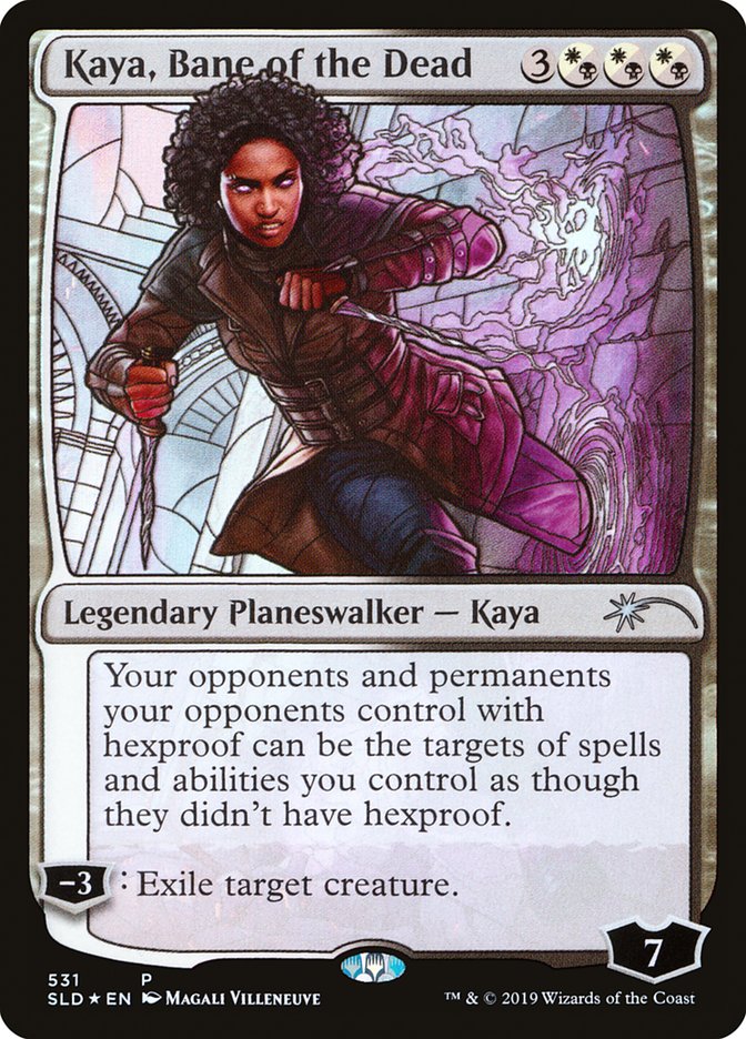 Kaya, Bane of the Dead (Stained Glass) [Secret Lair Drop Promos] | L.A. Mood Comics and Games