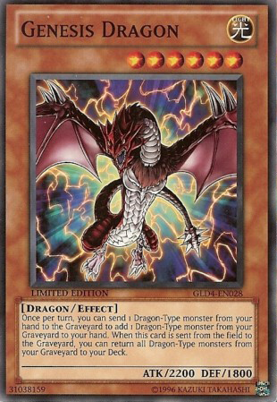 Genesis Dragon [GLD4-EN028] Common | L.A. Mood Comics and Games