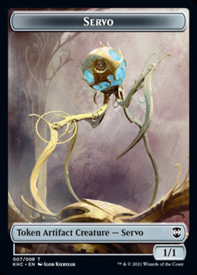 Servo Token [Kaldheim Commander Tokens] | L.A. Mood Comics and Games