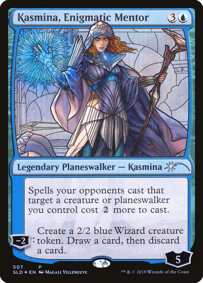 Kasmina, Enigmatic Mentor (Stained Glass) [Secret Lair Drop Promos] | L.A. Mood Comics and Games