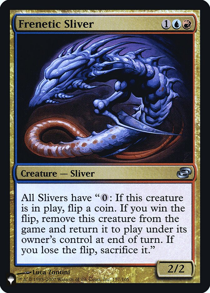 Frenetic Sliver [Secret Lair: Heads I Win, Tails You Lose] | L.A. Mood Comics and Games