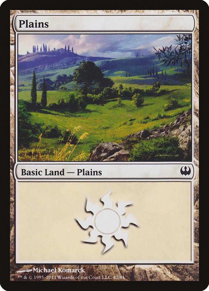 Plains (42) [Duel Decks: Knights vs. Dragons] | L.A. Mood Comics and Games