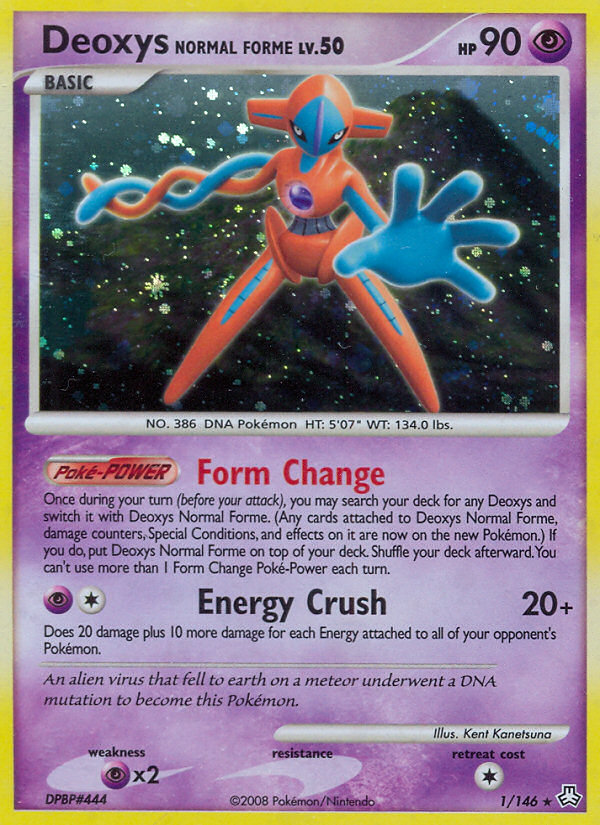 Deoxys Normal Forme (1/146) [Diamond & Pearl: Legends Awakened] | L.A. Mood Comics and Games
