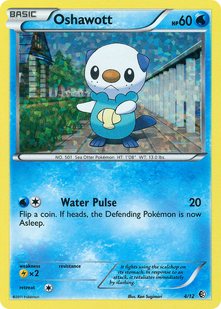 Oshawott (4/12) [McDonald's Promos: 2011 Collection] | L.A. Mood Comics and Games