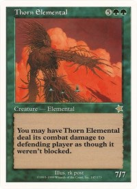 Thorn Elemental (Oversized) [Oversize Cards] | L.A. Mood Comics and Games