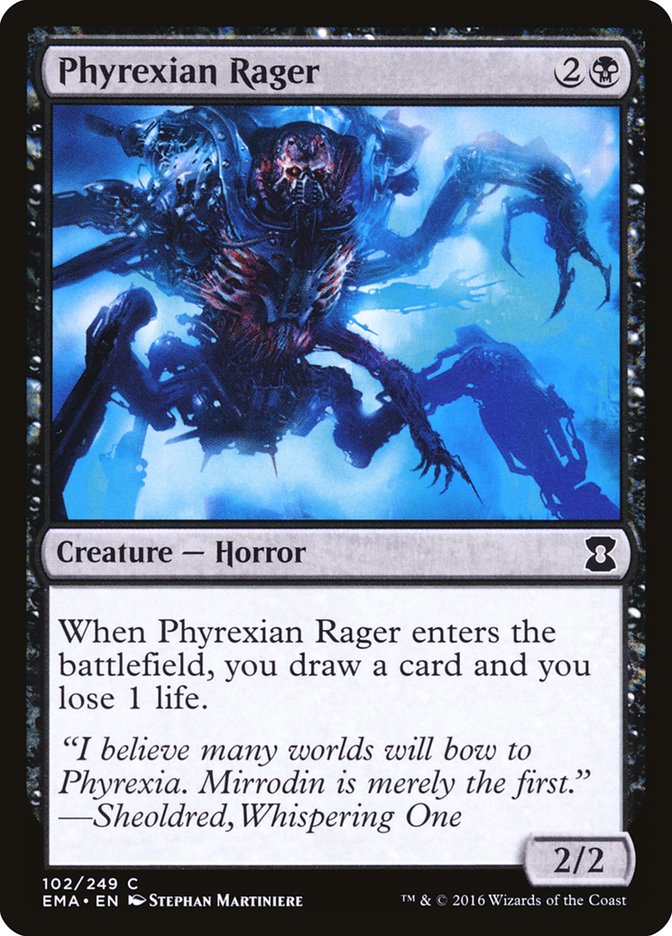 Phyrexian Rager [Eternal Masters] | L.A. Mood Comics and Games