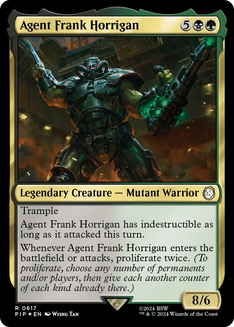 Agent Frank Horrigan (Surge Foil) [Fallout] | L.A. Mood Comics and Games