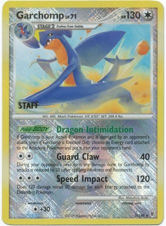 Garchomp (5/147) (Championship Promo Staff) [Platinum: Supreme Victors] | L.A. Mood Comics and Games