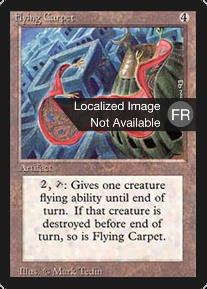 Flying Carpet [Foreign Black Border] | L.A. Mood Comics and Games