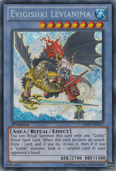 Evigishki Levianima [HA07-EN017] Secret Rare | L.A. Mood Comics and Games