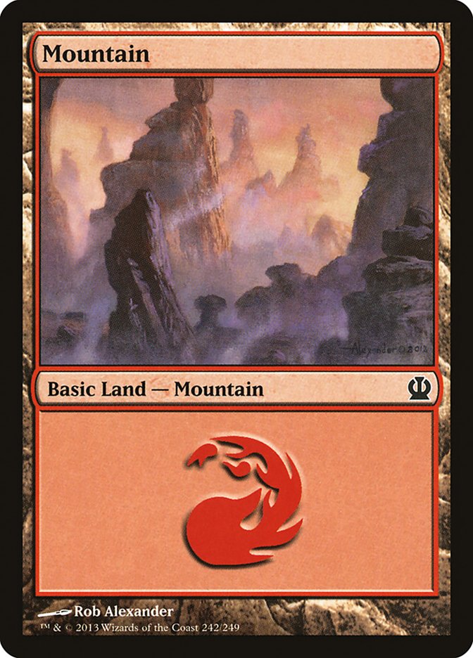 Mountain (242) [Theros] | L.A. Mood Comics and Games