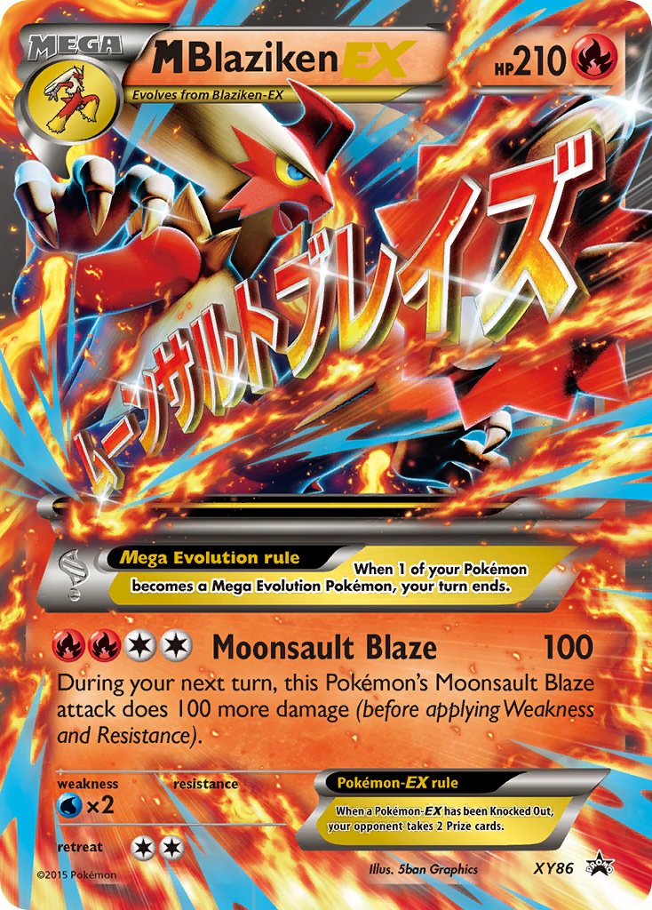 M Blaziken EX (XY86) [XY: Black Star Promos] | L.A. Mood Comics and Games