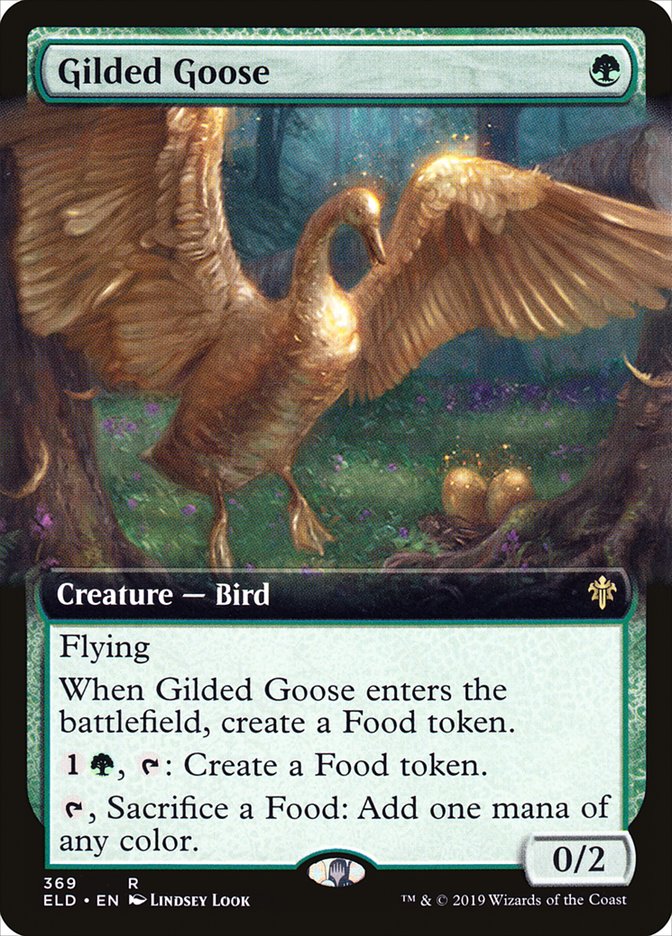 Gilded Goose (Extended Art) [Throne of Eldraine] | L.A. Mood Comics and Games