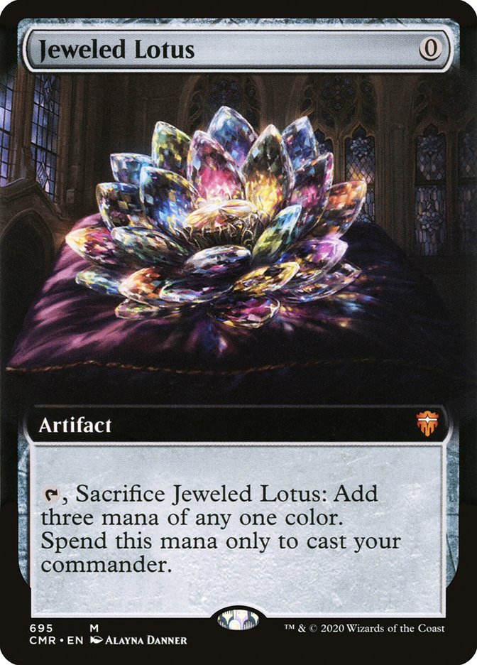 Jeweled Lotus (Extended Art) [Commander Legends] | L.A. Mood Comics and Games