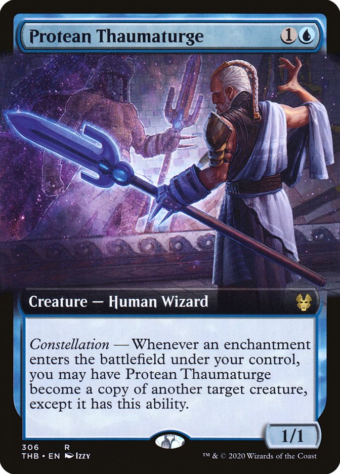 Protean Thaumaturge (Extended Art) [Theros Beyond Death] | L.A. Mood Comics and Games