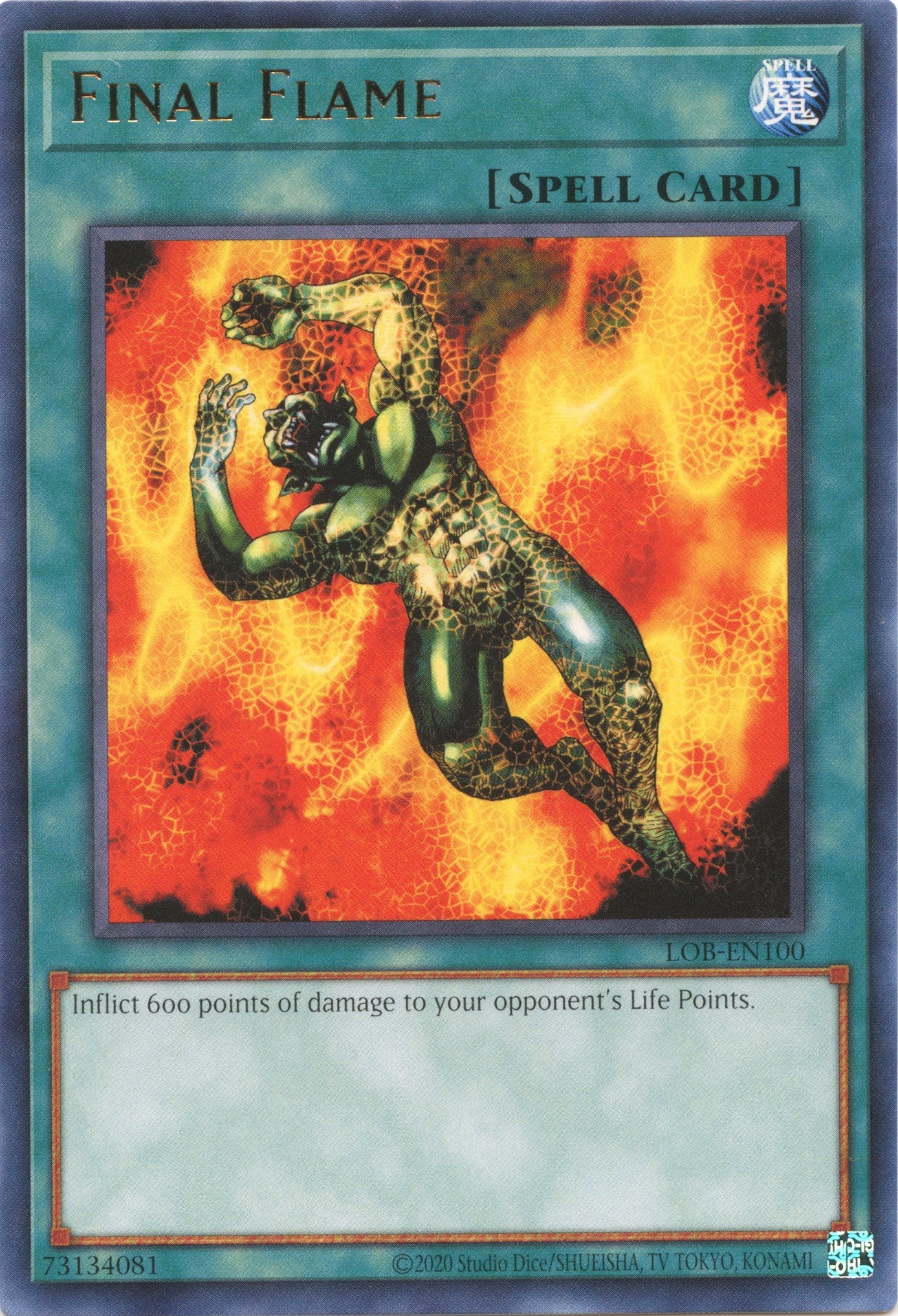 Final Flame (25th Anniversary) [LOB-EN100] Rare | L.A. Mood Comics and Games