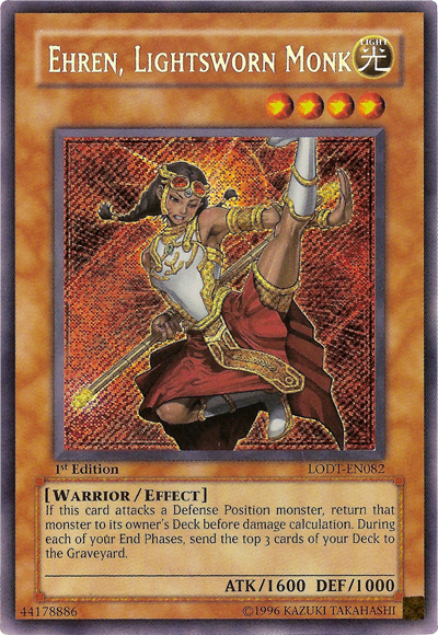 Ehren, Lightsworn Monk [LODT-EN082] Secret Rare | L.A. Mood Comics and Games