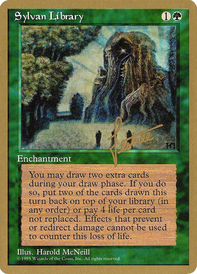 Sylvan Library (Bertrand Lestree) [Pro Tour Collector Set] | L.A. Mood Comics and Games