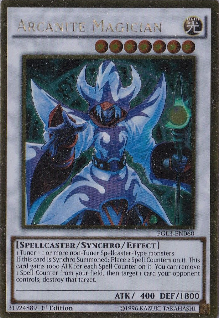 Arcanite Magician [PGL3-EN060] Gold Rare | L.A. Mood Comics and Games