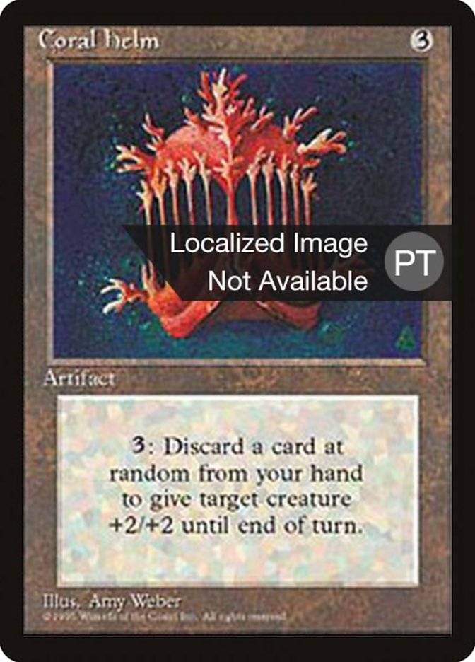 Coral Helm [Fourth Edition (Foreign Black Border)] | L.A. Mood Comics and Games