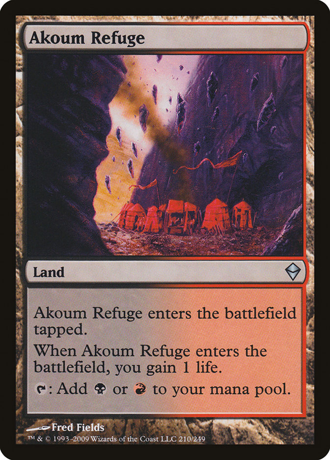 Akoum Refuge [Zendikar] | L.A. Mood Comics and Games