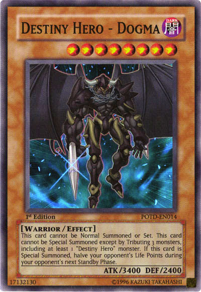 Destiny Hero - Dogma [POTD-EN014] Super Rare | L.A. Mood Comics and Games