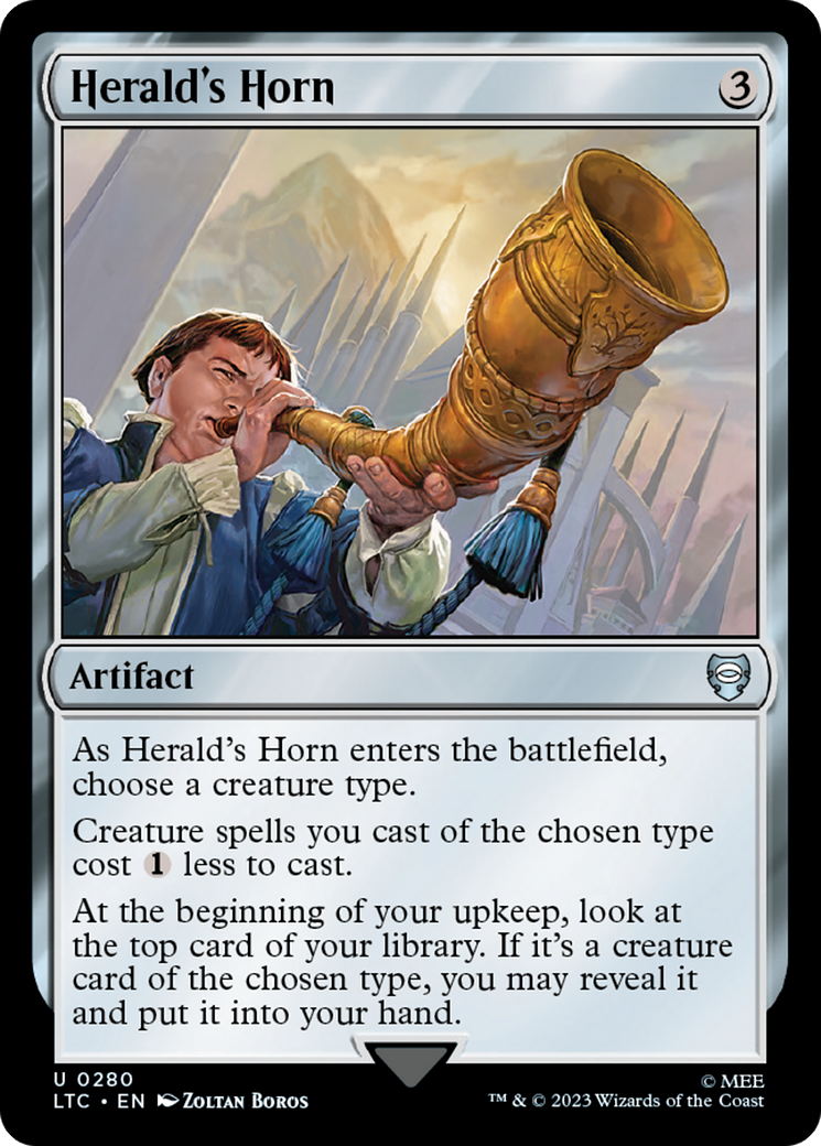 Herald's Horn [The Lord of the Rings: Tales of Middle-Earth Commander] | L.A. Mood Comics and Games