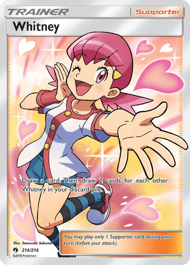 Whitney (214/214) [Sun & Moon: Lost Thunder] | L.A. Mood Comics and Games