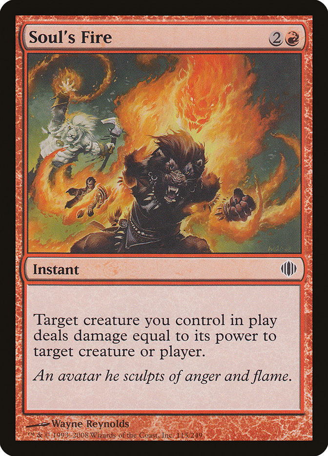 Soul's Fire [Shards of Alara] | L.A. Mood Comics and Games