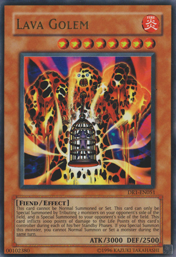 Lava Golem [DR1-EN051] Ultra Rare | L.A. Mood Comics and Games