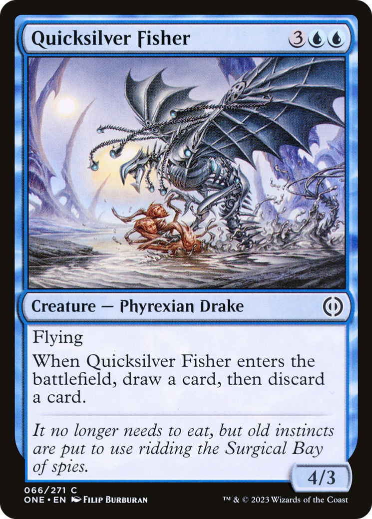 Quicksilver Fisher [Phyrexia: All Will Be One] | L.A. Mood Comics and Games