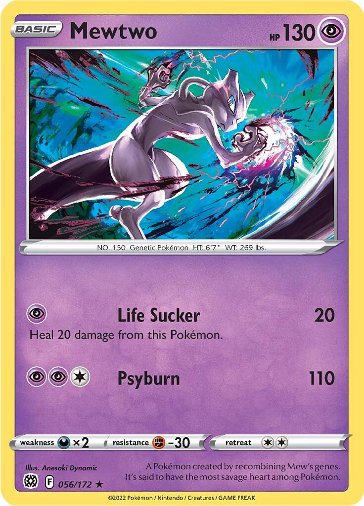 Mewtwo (056/172) [Sword & Shield: Brilliant Stars] | L.A. Mood Comics and Games