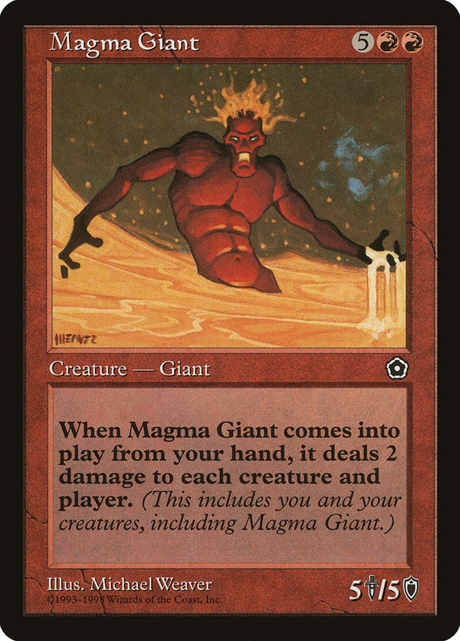 Magma Giant [Portal Second Age] | L.A. Mood Comics and Games