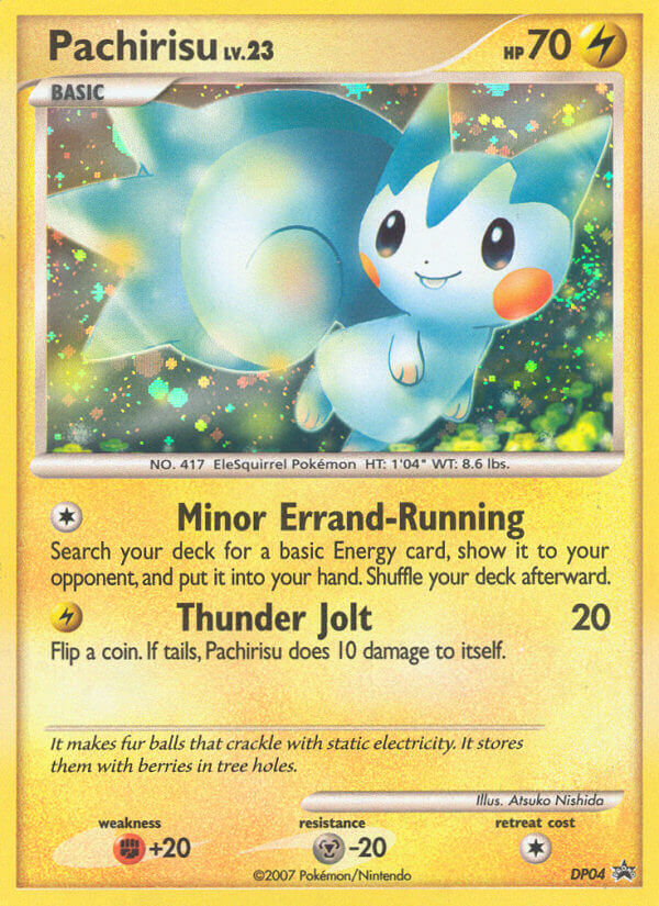 Pachirisu (DP04) [Diamond & Pearl: Black Star Promos] | L.A. Mood Comics and Games